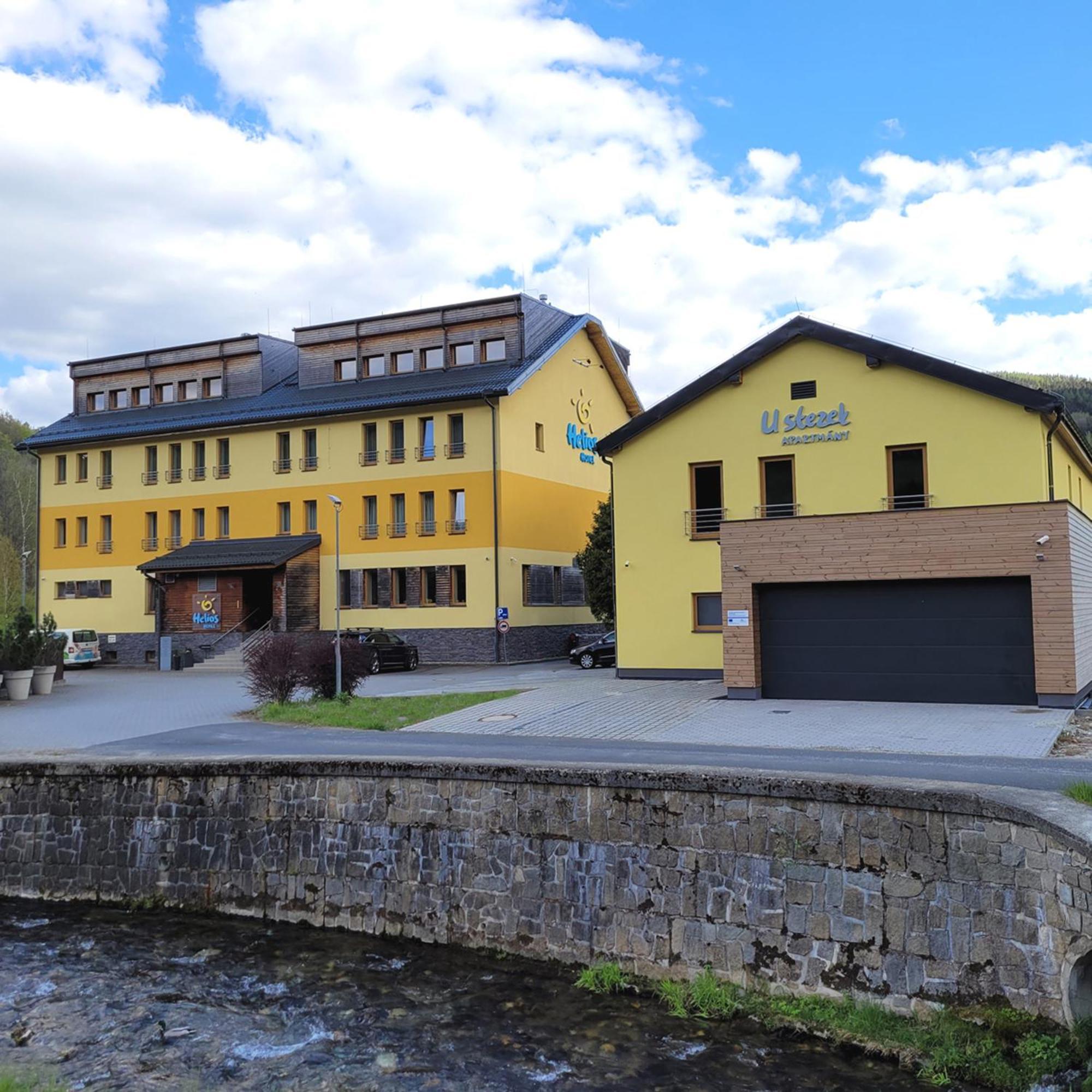 Hotel Helios Lipová-lázně Exterior foto